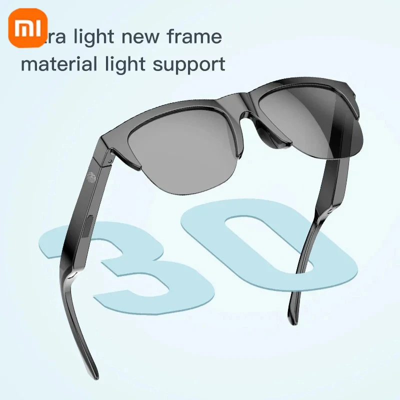 Xiaomi Smart Sunglasses Glasses Bluetooth5.3 Call Outdoor Sports Headphones HIFI Blue Light Waterproof Anti-UV For Men Women