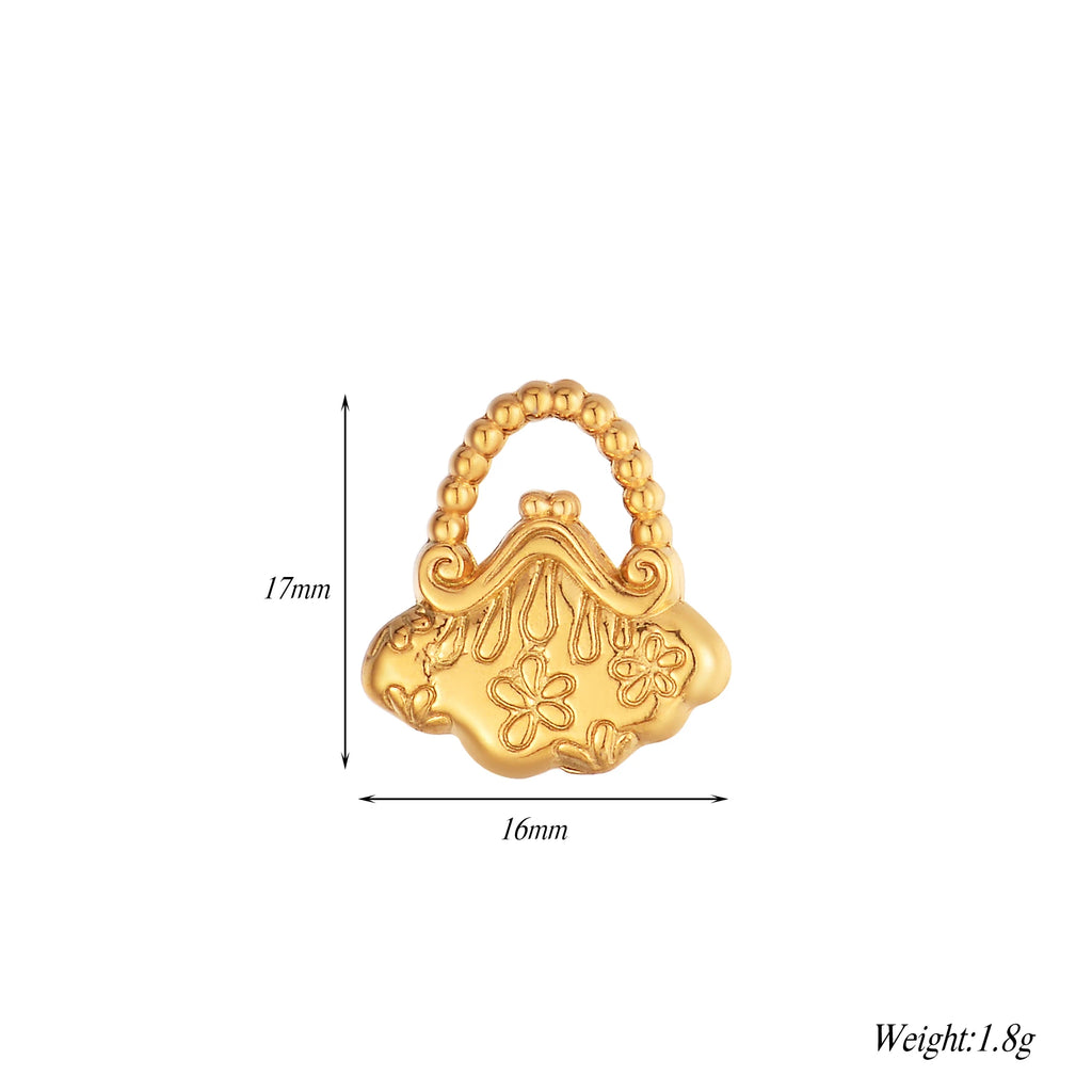 2Pcs DIY Fashion Charm Star Moon Unicorn Bear DIY Jewelry Making Supplie Stainless Steel Necklace Earring Bracelet Pendants