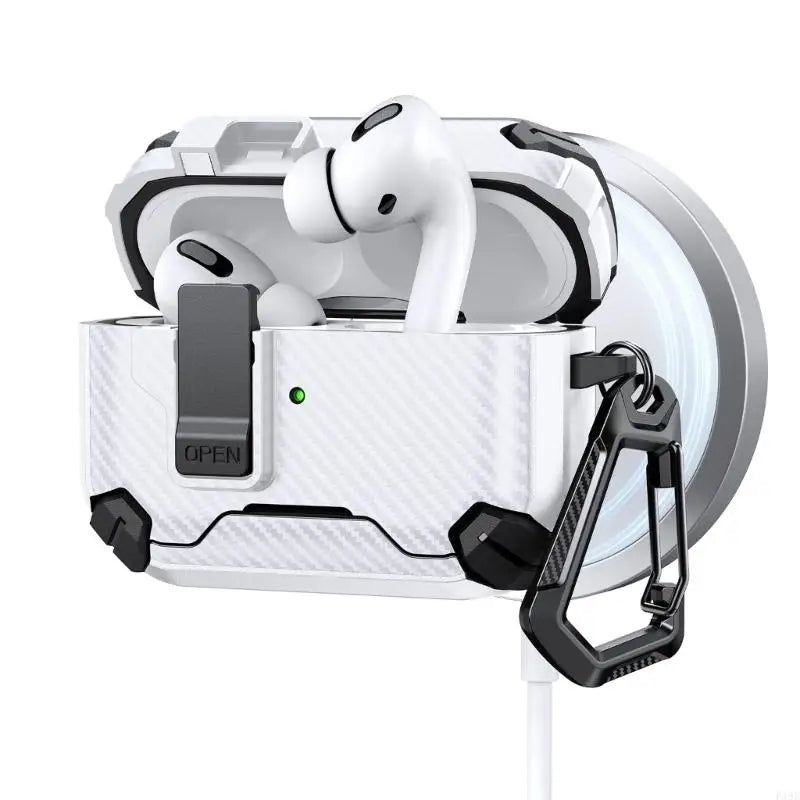 Anti Slip Phone Stand Wireless Charging Earphone Box for Pods 3rd Gen Case F19E