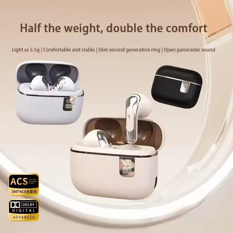 SONY Wireless Earphone Hi-Res Audio Noise Cancelling Bluetooth 5.3 Earbuds Hifi Headphones with Charging Case for IPhone iPad