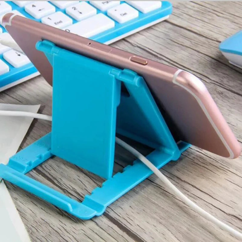 1Pc Folding Mobile Phone Holder Desktop Tablet Stands Multifunctional Universal Foldable Tablet PC Bracket Holder Accessories