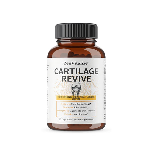Cartilage Regeneration Supplement - Contains Type II Collagen, Glucosamine, MSM, Vitamin D3, Vitamin C - Promotes Joint Mobility