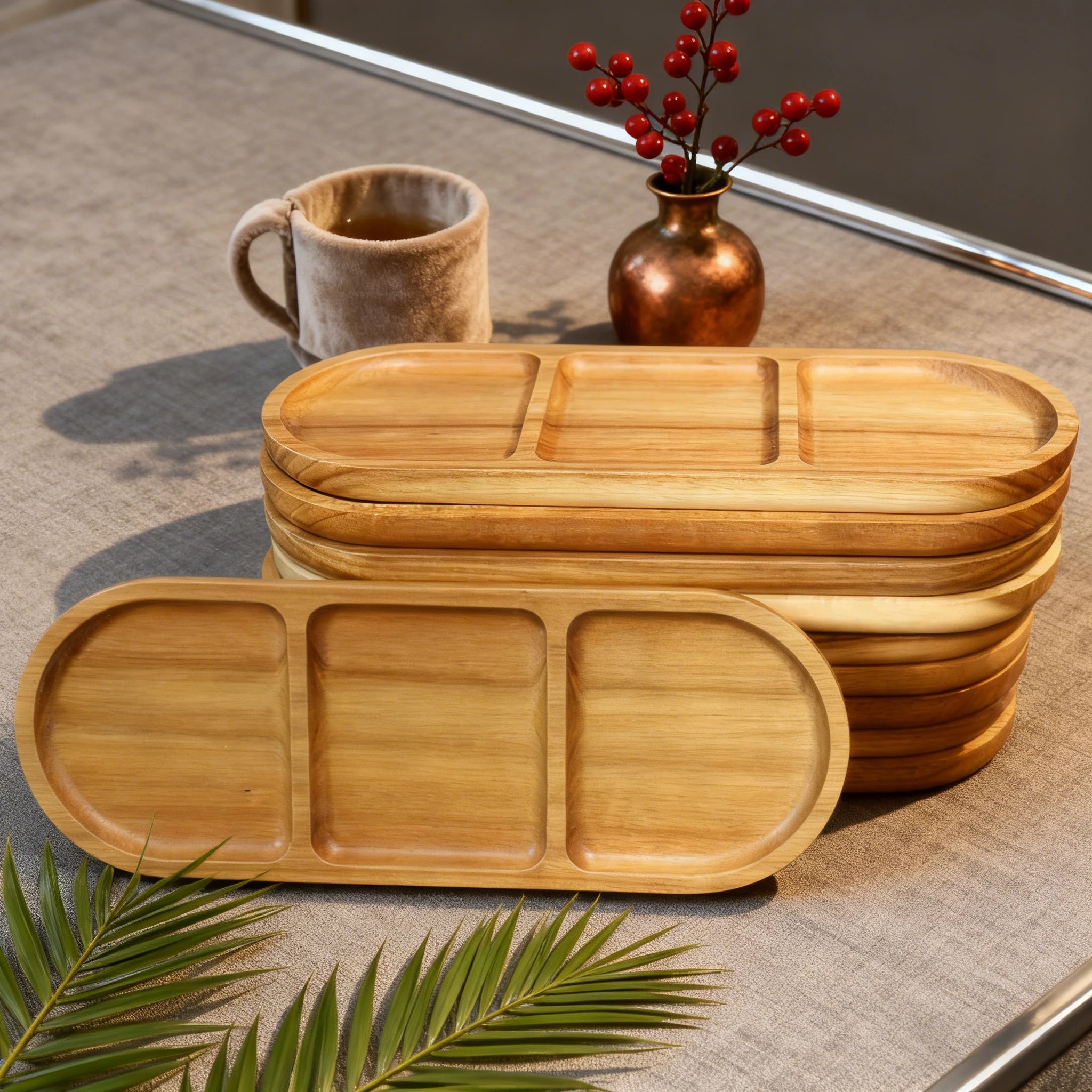 6/8/10/12PCS,Japanese Tray Vintage Tea Tray Dinner Dessert Tray Cake Kitchen Tray Storage Tray Kitchen Table Decor Kitchen Stuff