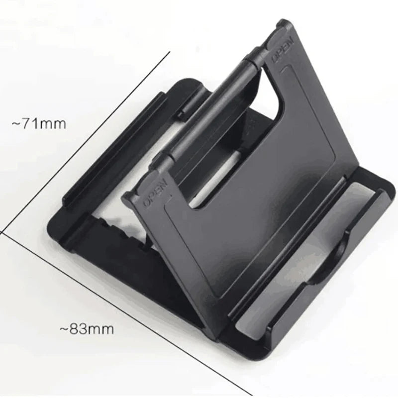 1Pc Folding Mobile Phone Holder Desktop Tablet Stands Multifunctional Universal Foldable Tablet PC Bracket Holder Accessories