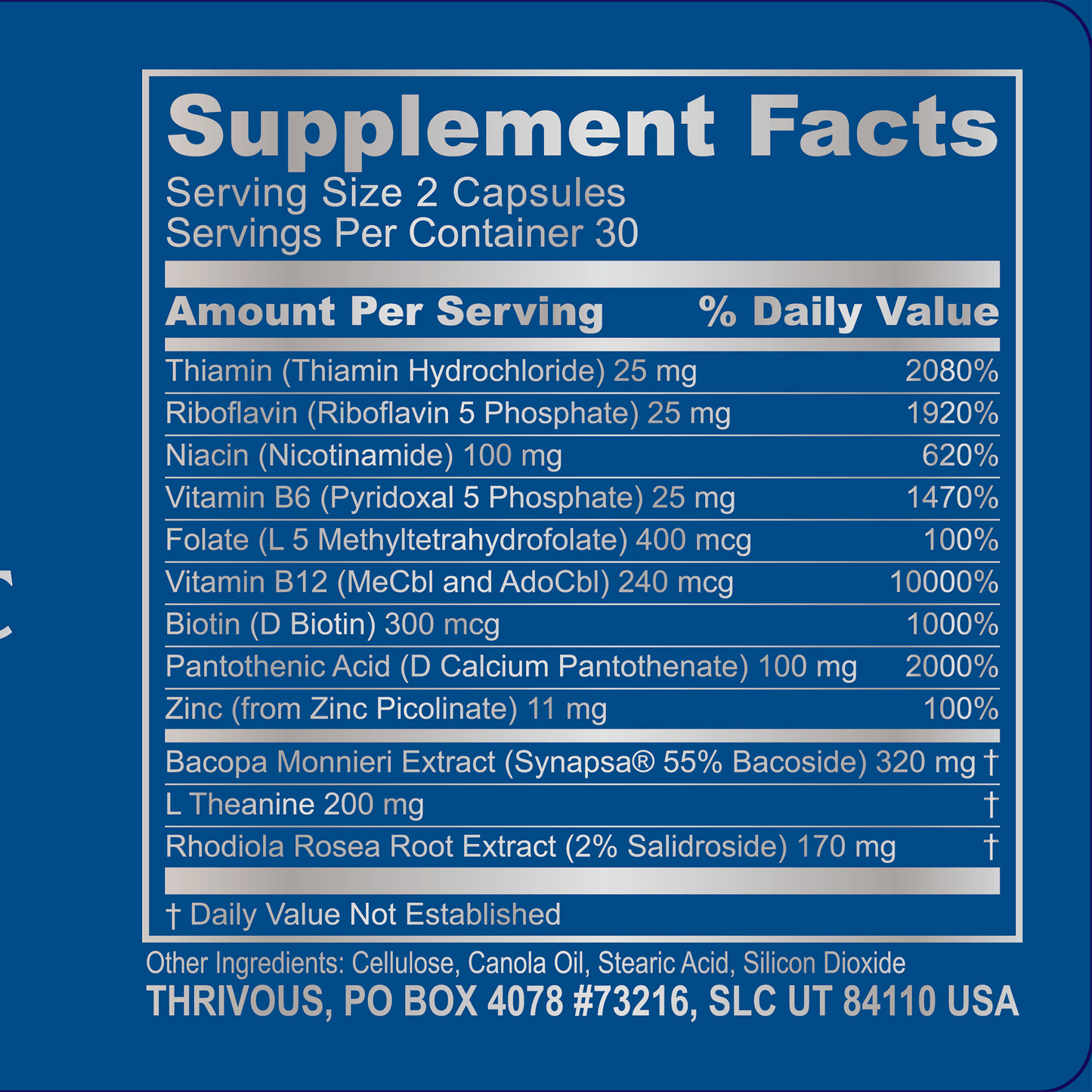 Clarity and Vitality Stack
