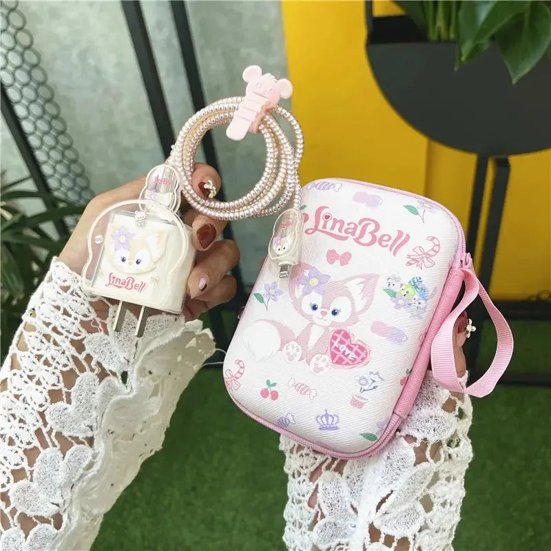 Cartoon Cable Protector for iPhone / iPad 18W/20W Charger Case Cable Organizer Phone Wire Organizer Accessories Cable Management