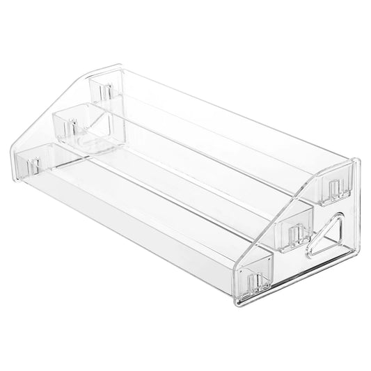 Makeup Organizer Acrylic Eyeshadow Palette Organizer Vanity Storage Box Perfume Nail Polish Holder Compact Display Stand