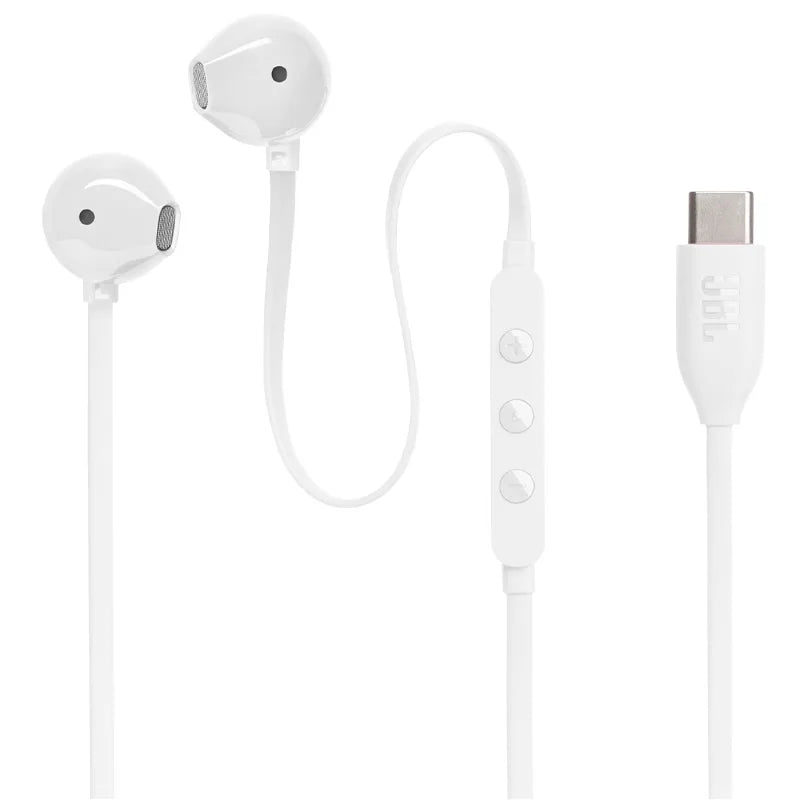 JBL TUNE 305C Wired Semi-in-ear Headphones Type-C Interface Built-in Microphone JBL Pure Low-Frequency Sound for Sports Call