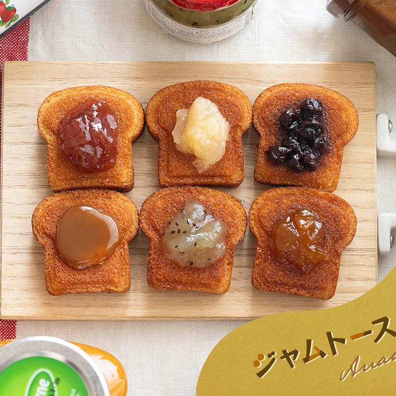 8 Cavity Toast Bread Pattern Carbon Steel Cake Mold Madeleine Muffin Cake Pan Jam Sandwich Dessert Kitchen Accessories Gadgets