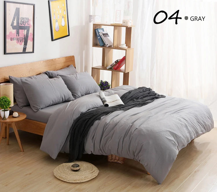 Black Bedding Russia Euro Family Size Duvet Cover set Bedding Sets Custom Size Bedclothes Single Queen Double Super King