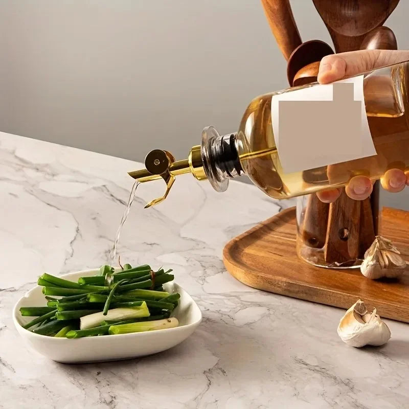 Kitchen Stuff Kitchen Gadgets Supplies 1PC Glass Olive Oil Dispenser Bottle Seasoning Bottle Vinegar Bottle Condiment Container