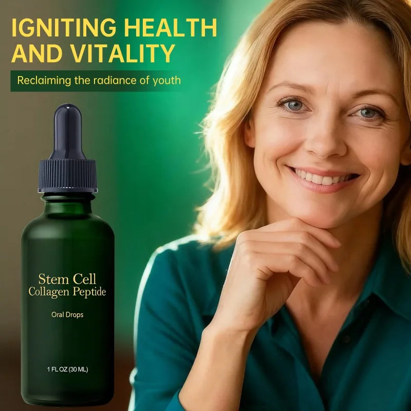 Beauty Tonic Oral Drops 30ml Enhance Complexion Anti Aging Firm Skin Nourish Blood Inner Health Daily Supplement