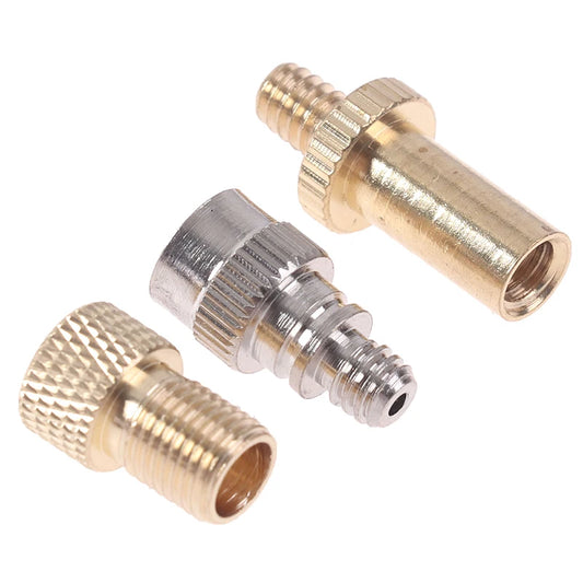 3Pcs Fiets Presta Aan Schrader Valve Adapters + Presta Valve Extension Pomp Gereedschap Voor Mountain Road Bike Valve adapter