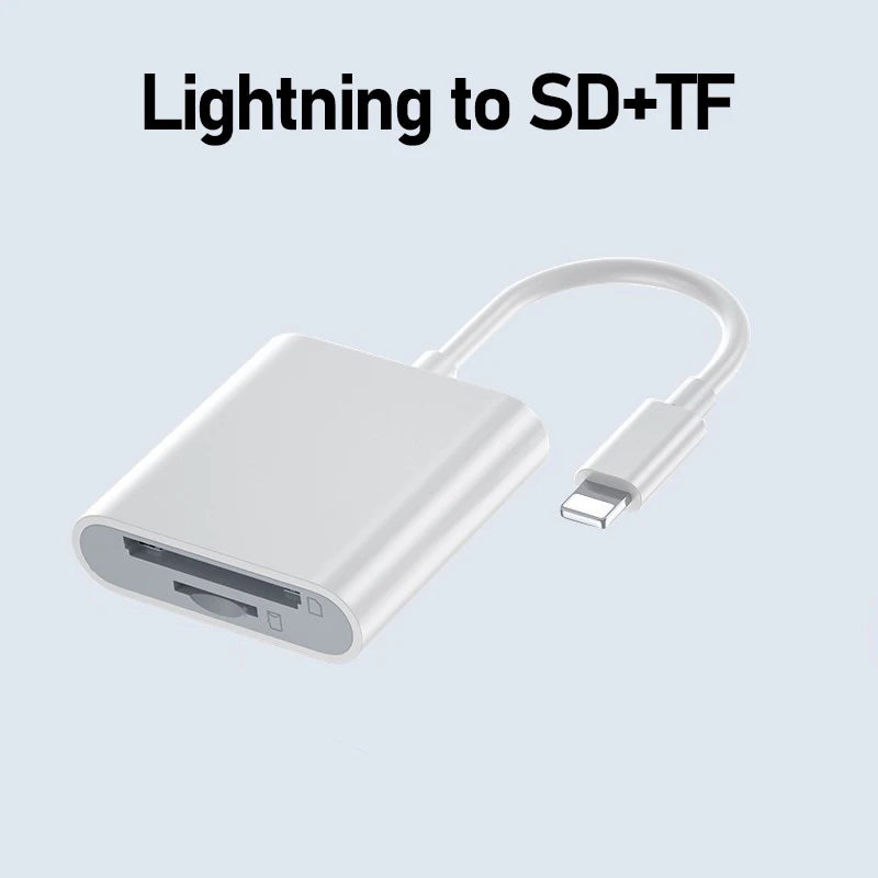 OTG Adapter HDMI 3 5 mm Jack SD TF Lightning USB-C HUB Docking Station for iPhone Mobile iPad Tablet MacBook Laptop Accessories