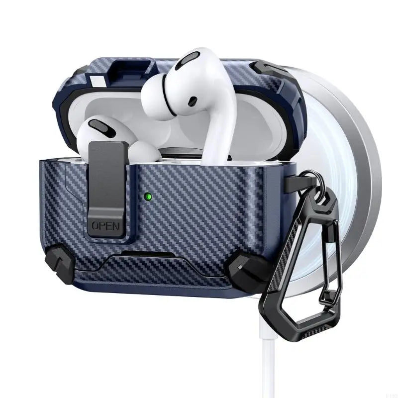 Anti Slip Phone Stand Wireless Charging Earphone Box for Pods 3rd Gen Case F19E