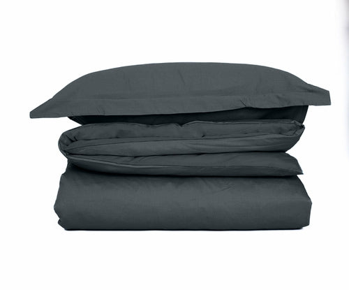 Twill Duvet Cover set - Dark Colours