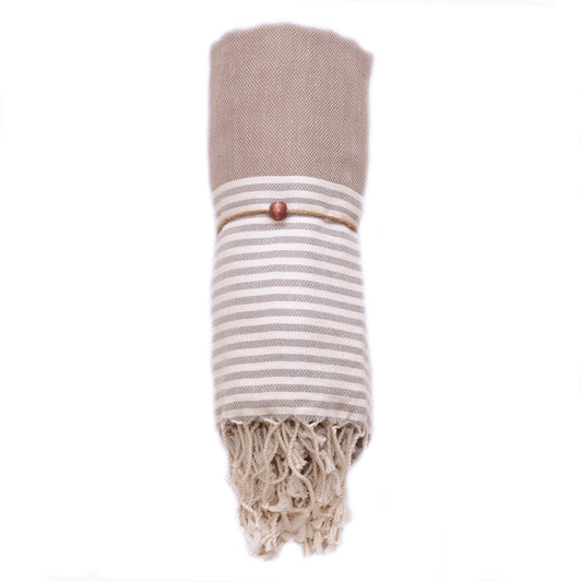 Multi Color Striped  Turkish Towel